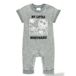 Disney Nightmare Before Christmas Baby Romper‎ Jack Skellington 18M Halloween